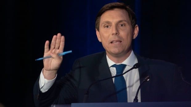 French Debate of the  Conservative party of Canada CPC at a hotel in Laval, QC on 25 May 2022. See Patrick Brown.  