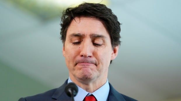 Prime Minister Justin Trudeau answers reporters questions during an event in Ottawa on Thursday, March 6, 2025. 