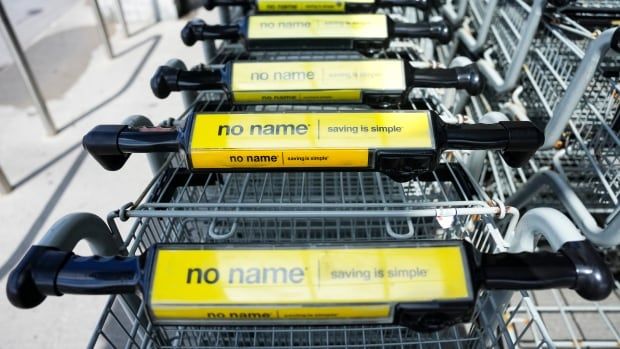 No Name logos on shopping carts