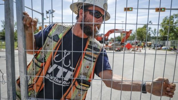 Crews continue to work to repair a major water main break and five other weak spots in Calgary, Saturday, June 22, 2024. Calgary's mayor is promising a wide-ranging examination of the city's underground infrastructure as it enters its third week of water use restrictions after a water main break.