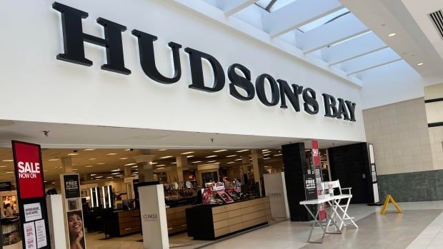 The Hudson's Bay store in White Oaks Mall, located in London, Ont. 