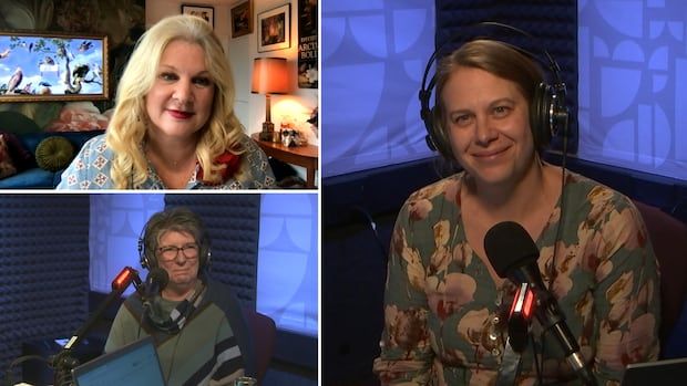 Leisha Grebinski (right), Laura Tamblyn Watts and Connie Snider (bottom left) pictured in a photo