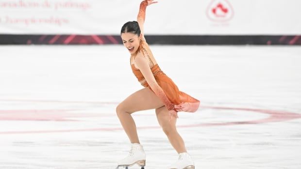 Female figure skater