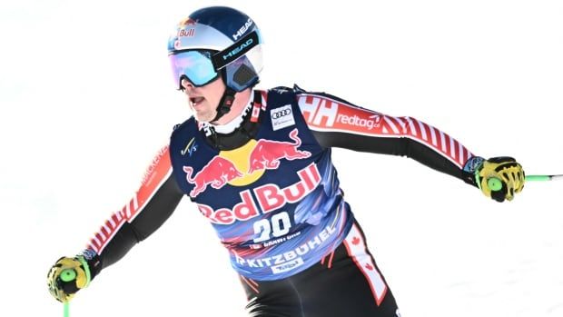 A men's alpine skier is shown.