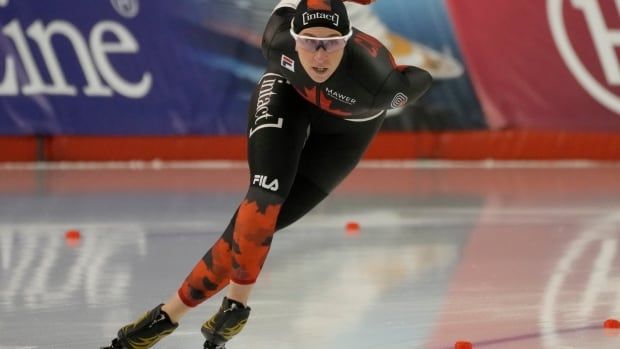 Canadian female speed skater.