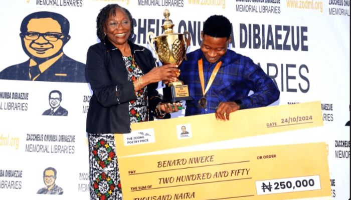 Bernard Nweke, others emerge winners at undergraduates poetry prize 2024