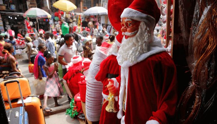 Despite harsh economy Nigerians gear up for happy Christmas celebration