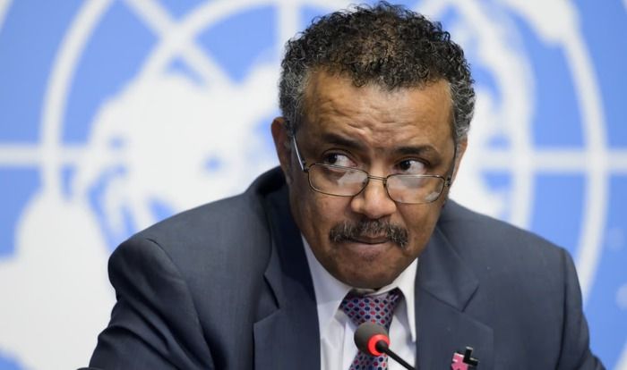 WHO chief Tedros Adhanom Ghebreyesus