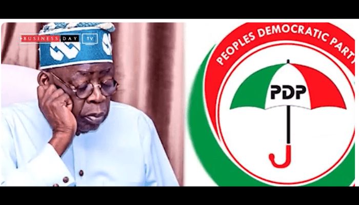 PDP says Tinubu’s first year most challenging since civil war