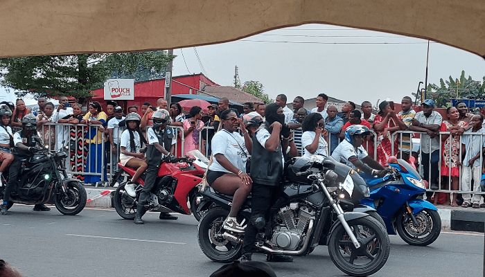 Bikers’ parade: Exploring the ‘adrenalin side’ of Carnival Calabar, amid stunts