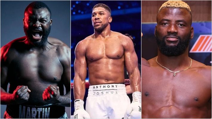 Martin Bakole Anthony Joshua Efe Ajagbe