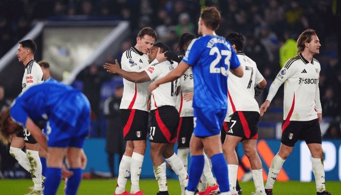 Fulham inflict seventh defeat in a row on Ruud’s Leicester City