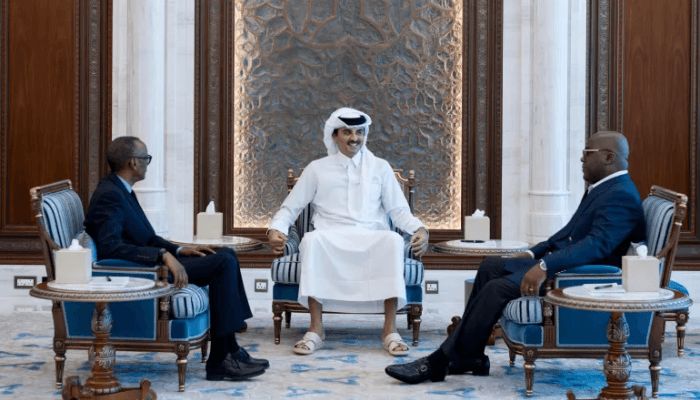 Congolese, Rwandan presidents hold talks in Qatar, push for Eastern DRC Ceasefire