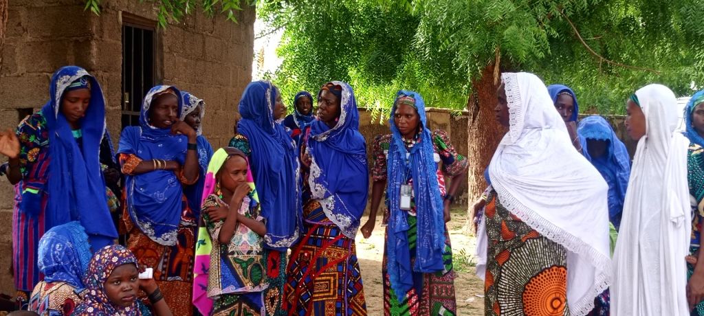 Women and Children beneficiaries at Buji Primary Health Facity