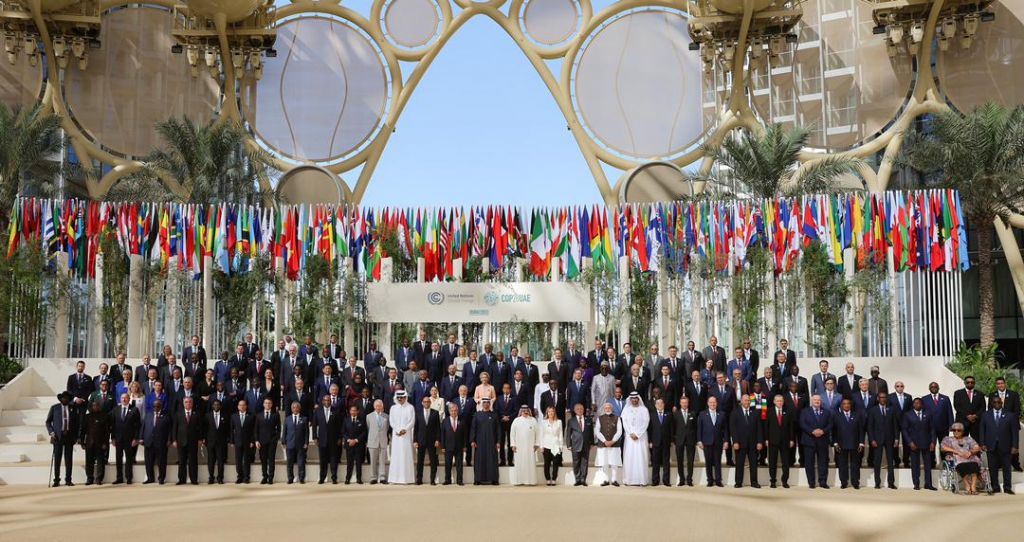 World Leaders at COP28 during the World Climate Action Summit in Dubai