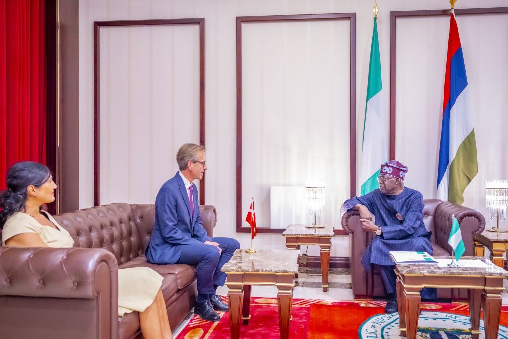 Tinubu receives ambassadors