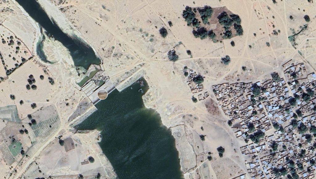 Alau Dam after the flooding.