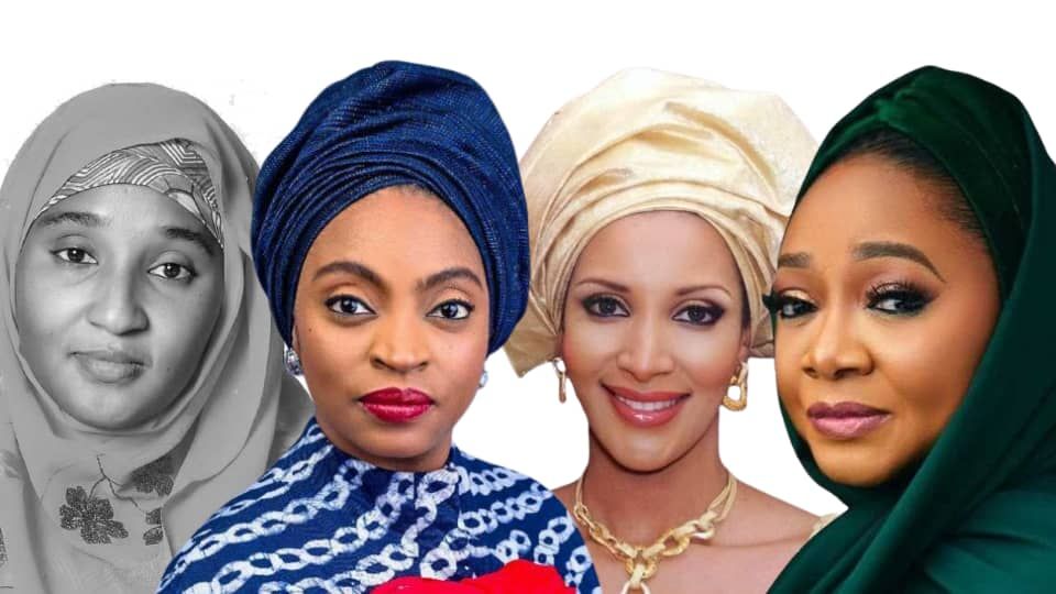 A Photo Collage of Suwaiba Ahmad, Jumoke Oduwole, Bianca Odumegu-Ojukwu and Imaan Sulaiman-Ibrahim