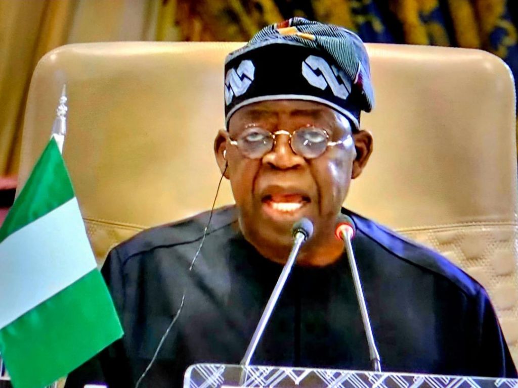 PRESIDENT TINUBU AT THE EXTRAORDINARY JOINT ARAB-ISLAMIC SUMMIT IN RIYADH, SAUDI ARABIA, NOVEMBER 11, 2024.