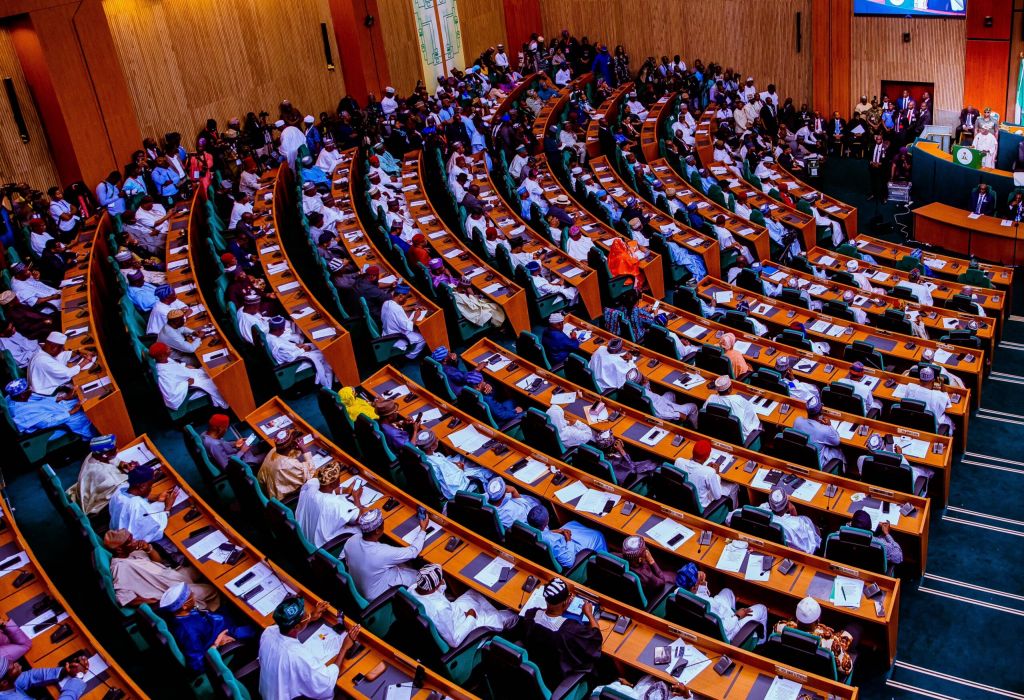 Joint plenary session during Tinubu's budget presentation [PHOTO CREDIT: @tobilobadearest]