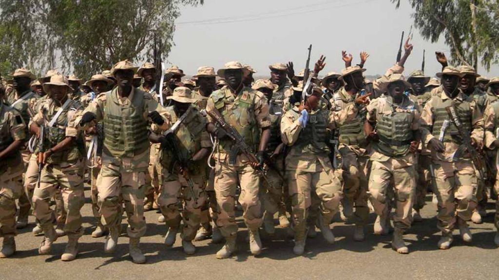 Nigerian troopsused to illustrate the story. [PHOTO CREDIT: The Guardian Nigeria]