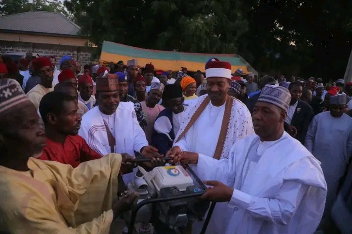 Shehu of Bama, Dr Umar Elkanemi in Bama town on Friday, Jan. 3, 2025.