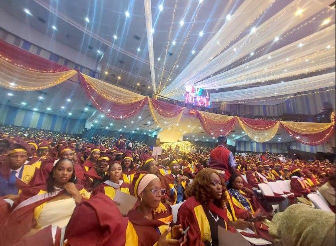 Graduating student from the University of Lagos (UNILAG)