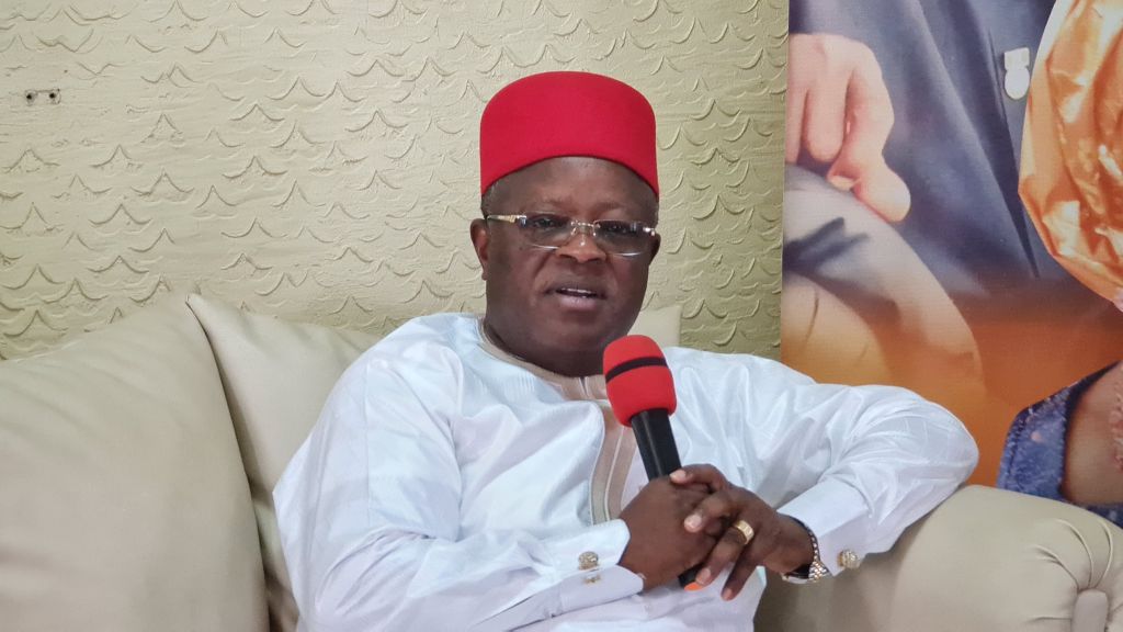 Minister of Works, Dave Umahi [PHOTO CREDIT: @DavidNwezeUmahi2]