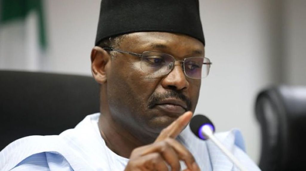 INEC Chairman, Prof. Mahmood Yakubu. Photo: Facebook/INECNigeria