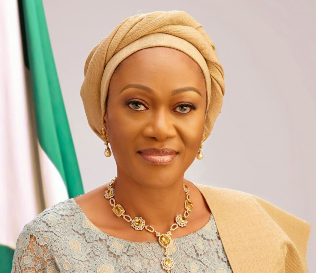 The First Lady of the federal Republic of Nigeria, Senator Oluremi Tinubu.