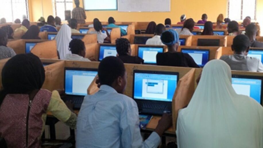 A Computer Based Testing (CBT) centre for the ongoing UTME in Lagos