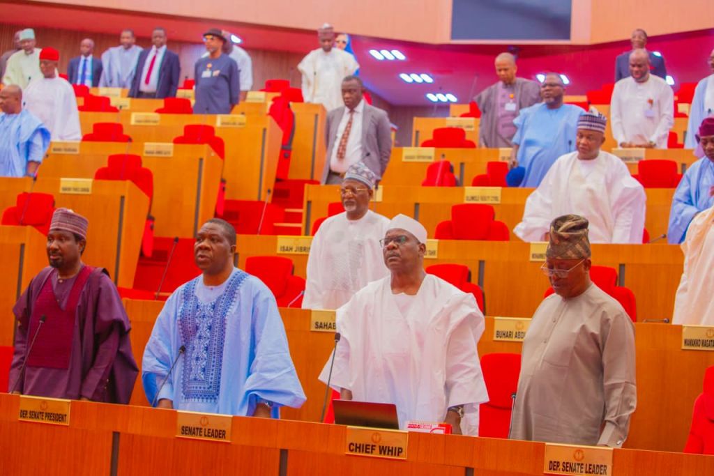 Senate at plenary (PHOTO CREDIT: @NGRSenate,https://twitter.com/NGRSenate/status/1806340170641273202/photo/4)