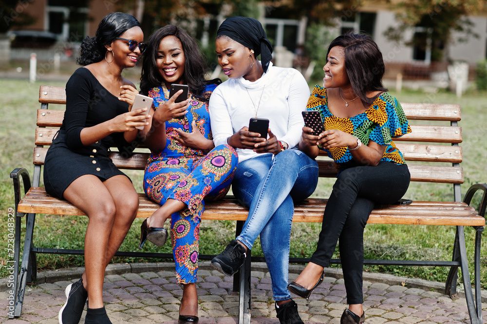 Women sitting in a group