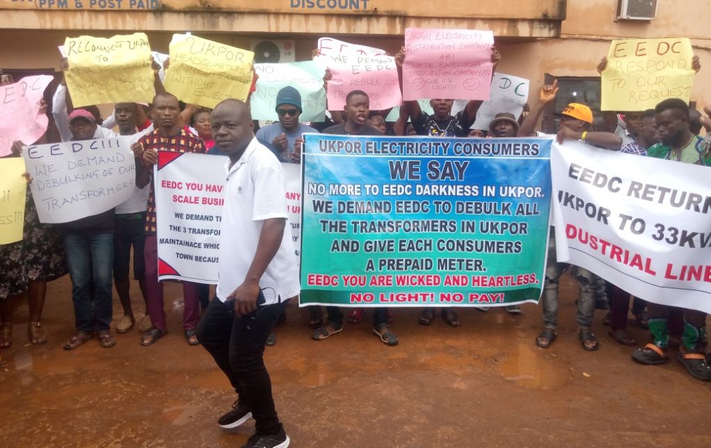 Anambra community protest