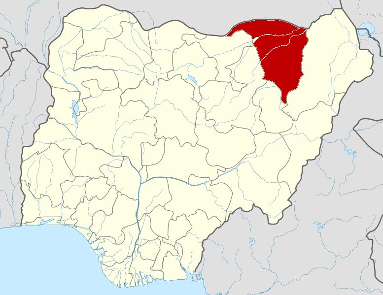 Yobe on map