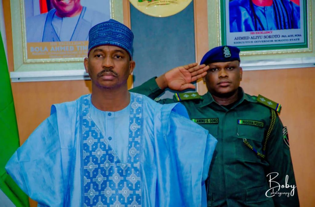 The executive Governor of Sokoto State, Ahmad Aliyu. [PHOTO CREDIT: Official X handle of the governor | https://x.com/Ahmedaliyuskt/status/1741097581021732894?s=20]