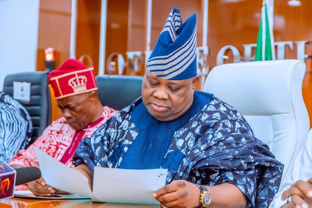 Senator Ademola Adeleke, the Governor of Osun State