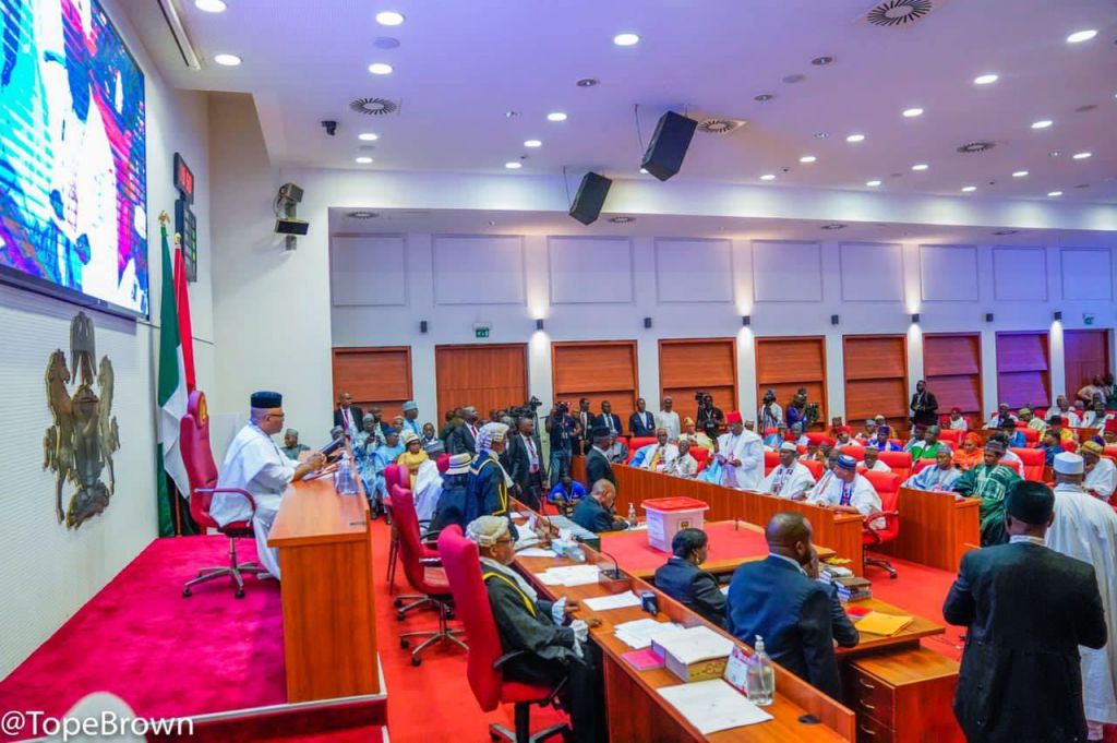 Senate Plenary [PHOTO CREDIT: @NgrSenate]