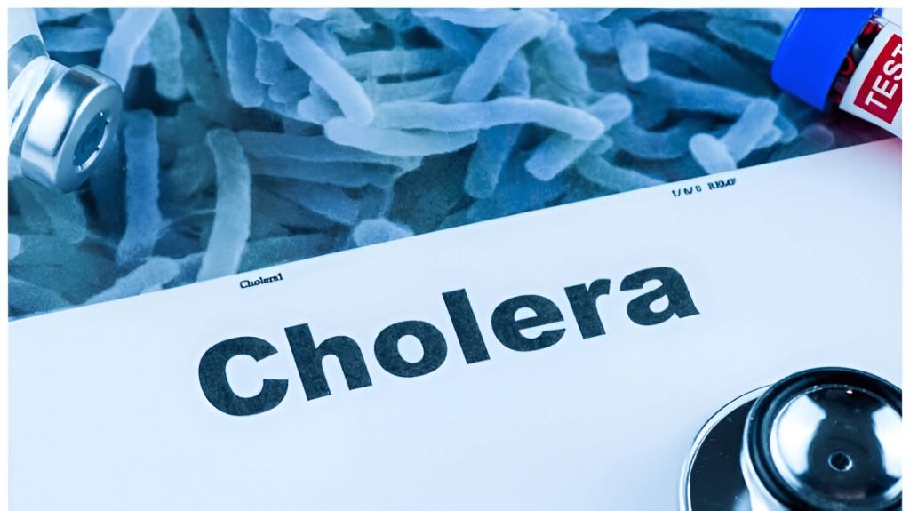 A photo depicting cholera