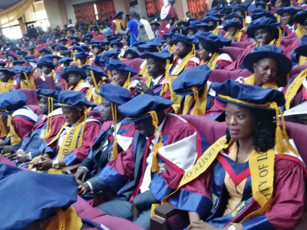 Cross-section of The 39th Convocation Ceremony of the University of Ilorin, Kwara State.