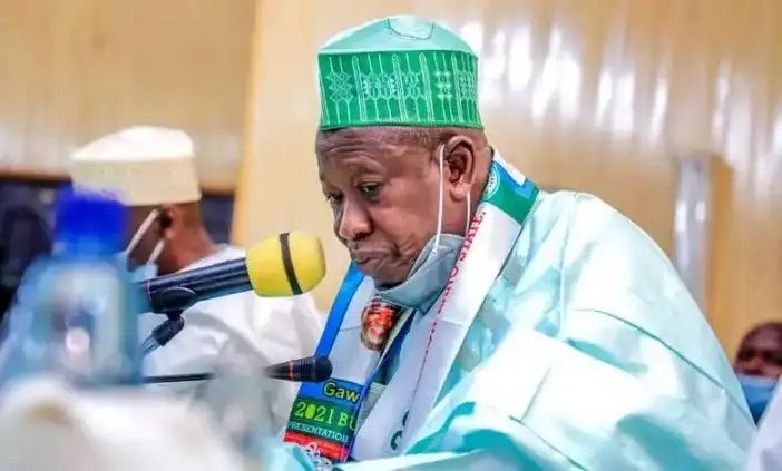 Erstwhile National Chairman of the APC, Abdullahi Ganduje [PHOTO: Daily Trust]