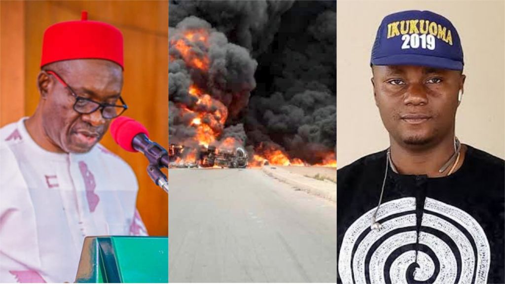 Charles Soludo, Explosion scene, and Franklin Nwadialo