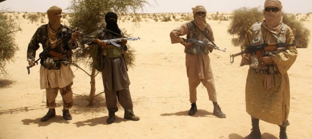 File picture of Ansaru terrorists in Kaduna State. Like Lakurawas, they assure locals in their strongholds of protection against external invasions. Primarily, both groups target military formations. However, they also attack civilians perceived as spies or infidels. PHOTO: Institute for Security Studies (ISS).