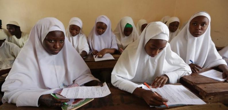 Female students wearing the Hijab used to illustrate the story. [Photo credit: EduCeleb]