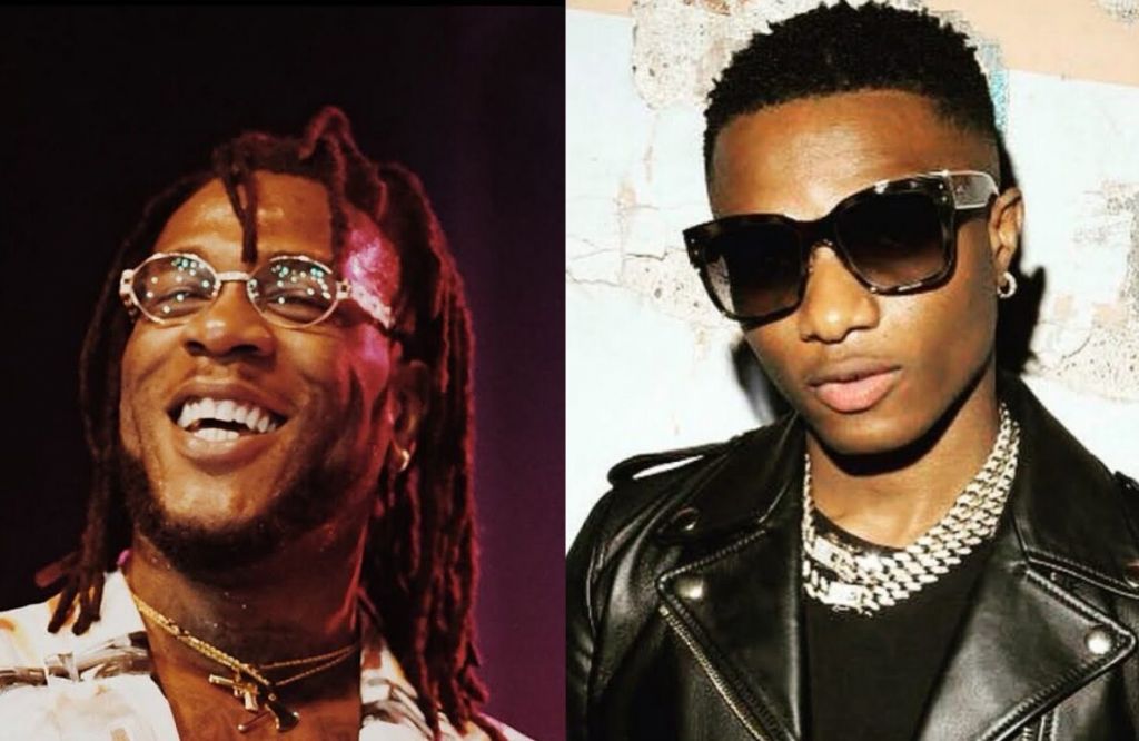 Nigerian internationally renowned artists Wizkid and Burna Boy