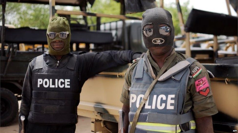 Nigeria Police officers