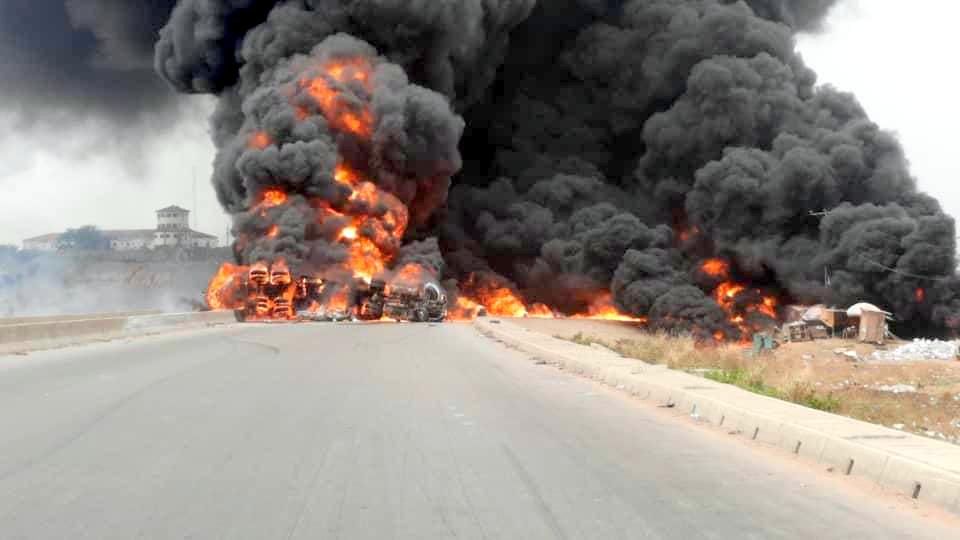 tanker explosion scene