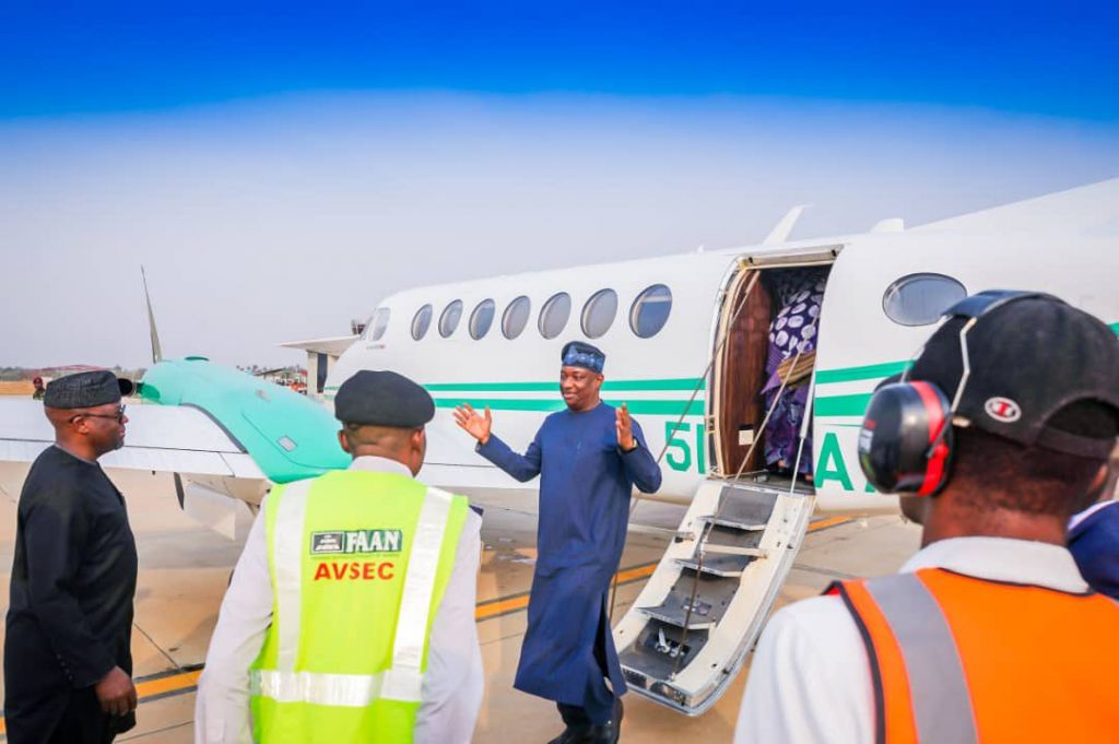 Festus Keyamo lauds Ekiti Airport (PHOTO CREDIT: @fkeyamo)