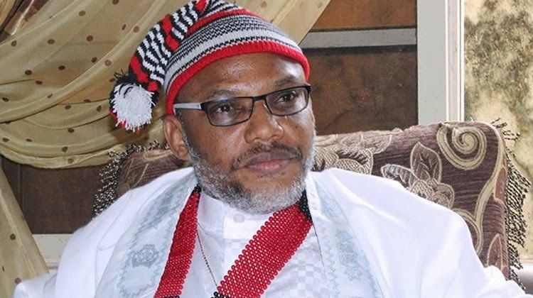 Nnamdi Kanu, leader of IPOB.