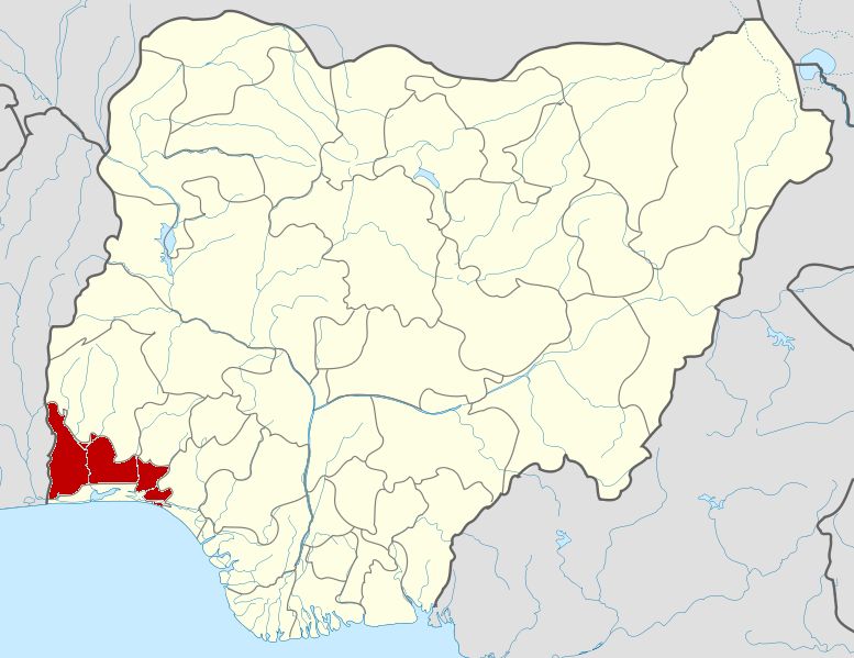 Ogun on map